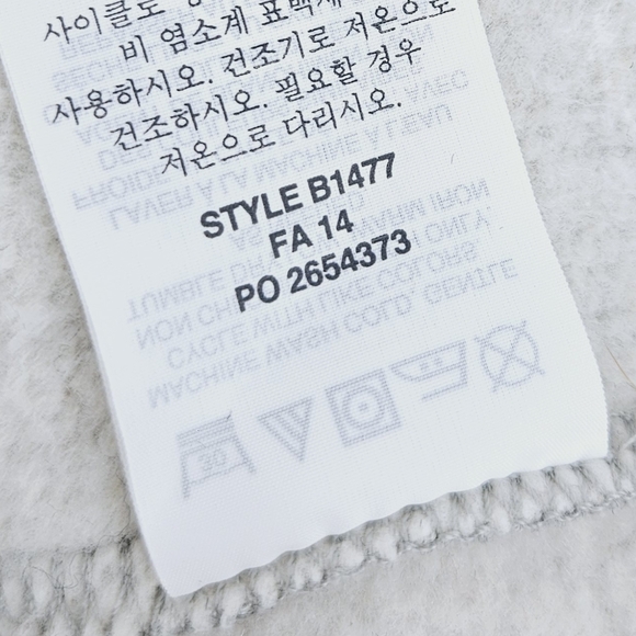 J. Crew Oversized Boyfriend Hoodie Sweatshirt — Heathered Gray S - Picture 6 of 8